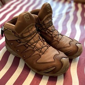 Salomon Coyote Brown Tactical Assault Boot; Size 10 M/ 11 W